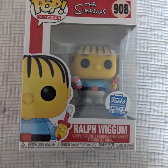 Funko Pop The Simpons Ralph - Picture 7 of 7